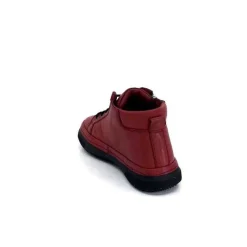 Baskets Ivoire 500-358 Cuir Bordeaux*Ivoire0401a Discount