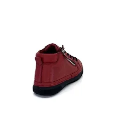 Baskets Ivoire 500-358 Cuir Bordeaux*Ivoire0401a Discount