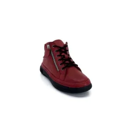 Baskets Ivoire 500-358 Cuir Bordeaux*Ivoire0401a Discount