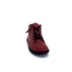 Baskets Ivoire 500-358 Cuir Bordeaux*Ivoire0401a Discount