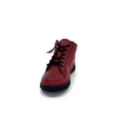 Baskets Ivoire 500-358 Cuir Bordeaux*Ivoire0401a Discount