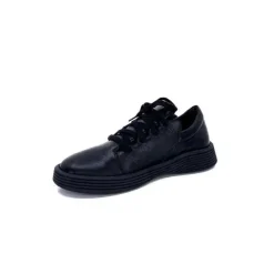 Baskets Ivoire 500-952 Cuir Noir*Ivoire0401a Sale