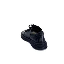 Baskets Ivoire 500-952 Cuir Noir*Ivoire0401a Sale