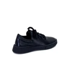 Baskets Ivoire 500-952 Cuir Noir*Ivoire0401a Sale
