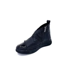 Baskets Ivoire 500-350 Cuir Noir*Ivoire0401a New