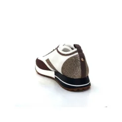 Baskets Ivoire 210.1810 Textile Blanc Paillettes Or*Ivoire0317a Discount