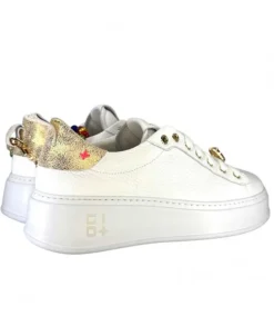 Baskets Plateforme Pia46 Cuir Blanc*GioPiu Hot
