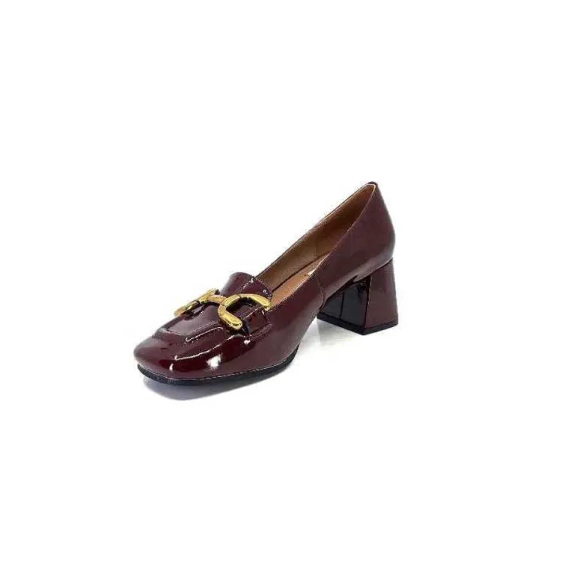 573 Cuir Vernis Bordeaux*bibi lou Online