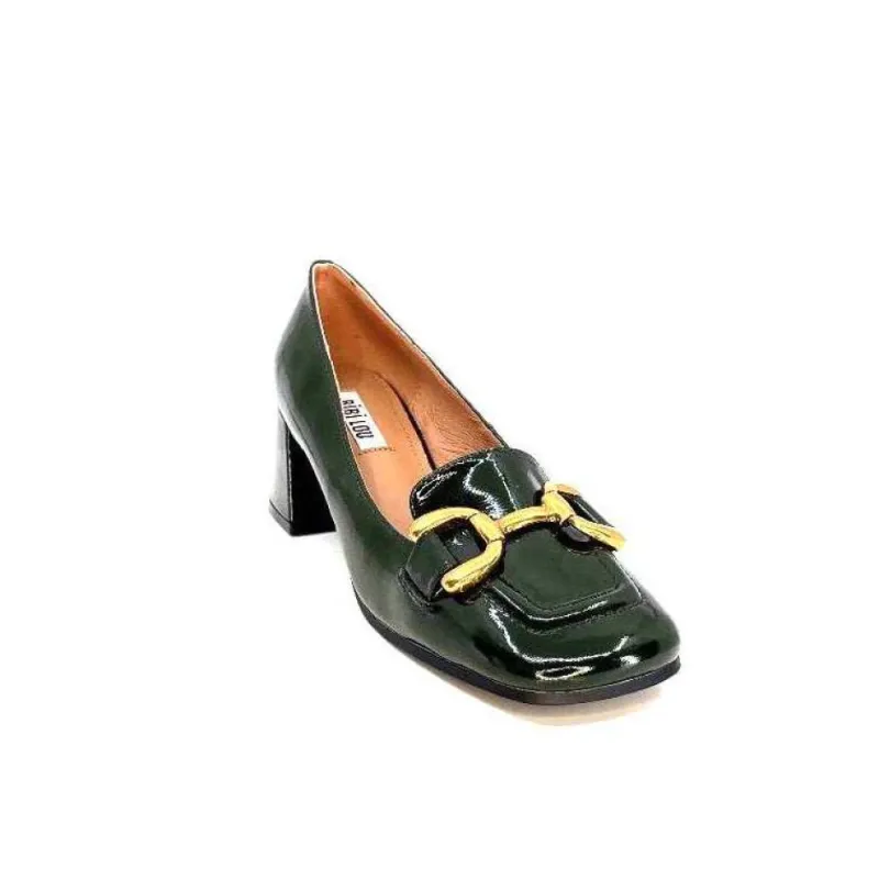 573 Cuir Vernis Vert*bibi lou New