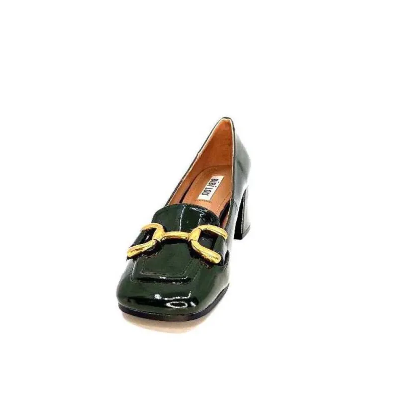 573 Cuir Vernis Vert*bibi lou New