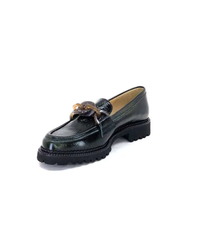 11771 Cuir Vernis Vert*Brunate