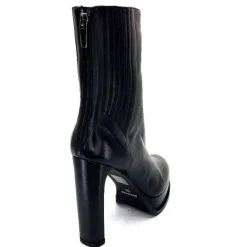 2145 F326 Cuir Noir*chantal New