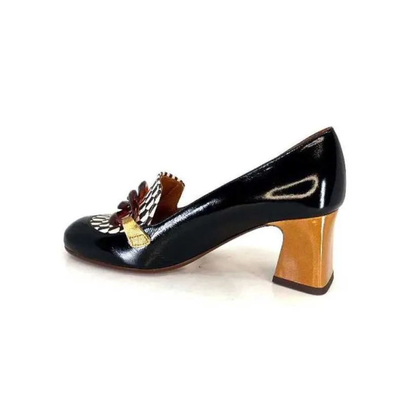 Anata Cuir Vernis Noir*Chie Mihara Hot