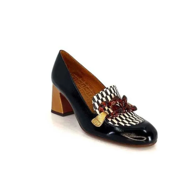 Anata Cuir Vernis Noir*Chie Mihara Hot