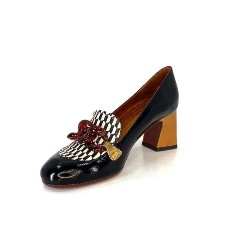 Anata Cuir Vernis Noir*Chie Mihara Hot