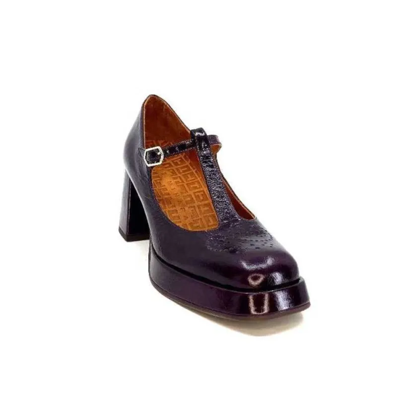 Kaime Cuir Vernis Grape*Chie Mihara Sale