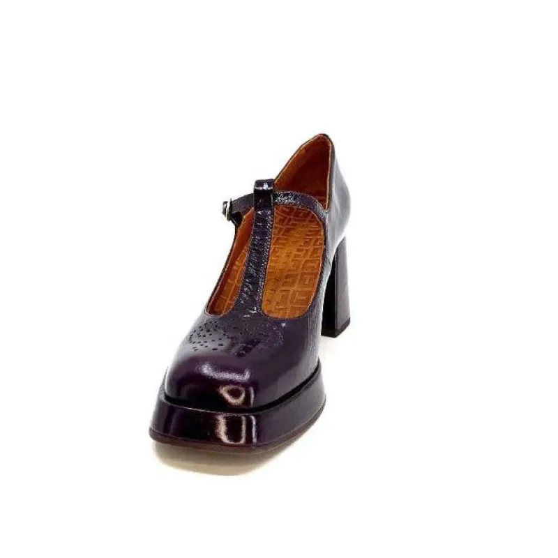 Kaime Cuir Vernis Grape*Chie Mihara Sale