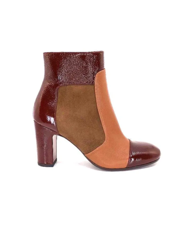 Wetop Cuir, Cuir Vernis, Daim Marron*Chie Mihara Online