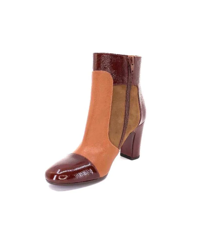 Wetop Cuir, Cuir Vernis, Daim Marron*Chie Mihara Online