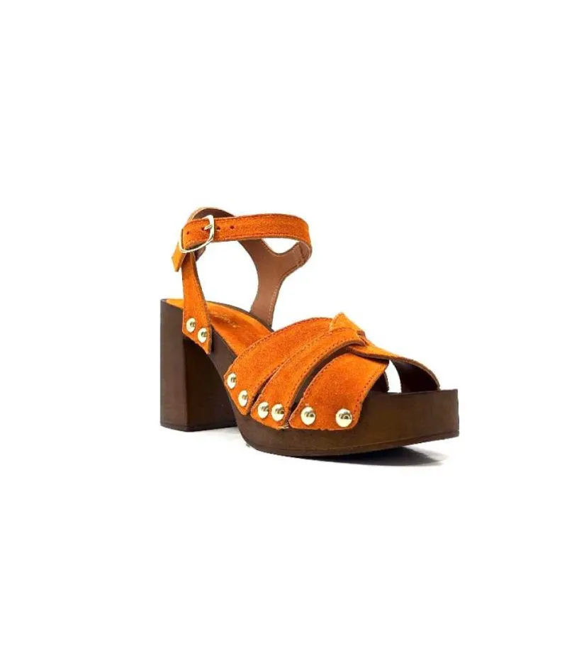 Coco & Abricot V2448A Syan Daim Orange*Muratti