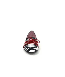 5282 Cuir Blanc Noir Rouge*Dansi Sale
