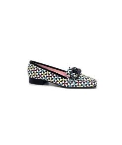 5344 Cuir Imprime Blanc Noir Multi*Dansi Discount