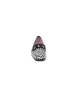 5344 Cuir Imprime Blanc Noir Multi*Dansi Discount