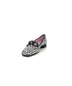 5344 Cuir Imprime Blanc Noir Multi*Dansi Discount