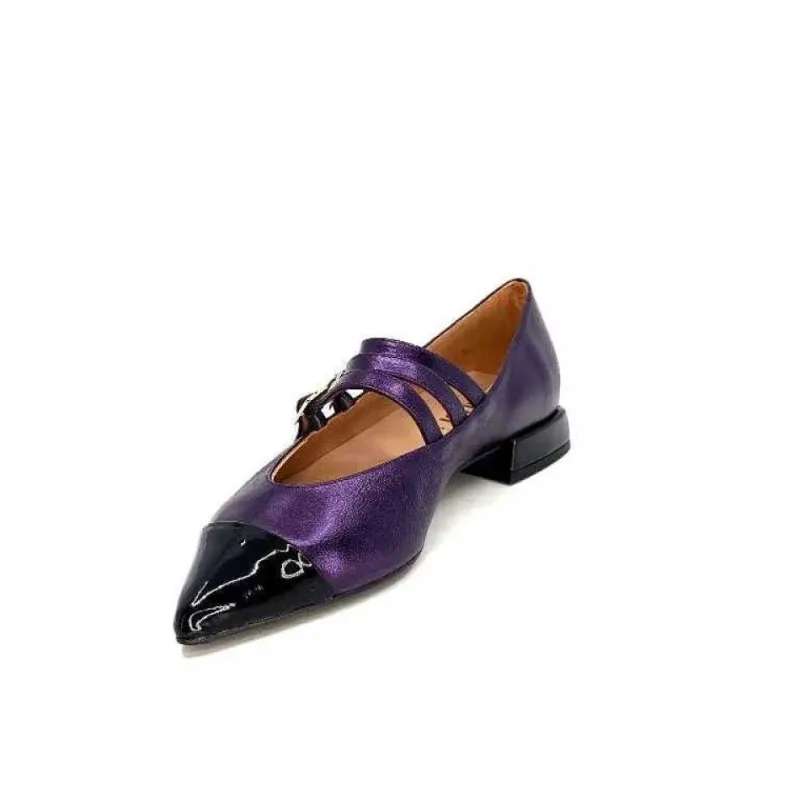 5702 Cuir Metallique Violet*Dansi New