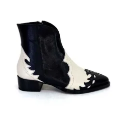 5904 Cuir Noir Et Blanc*Dansi Discount