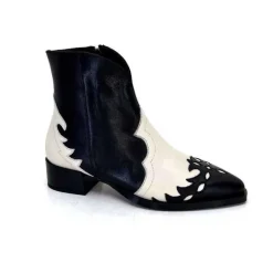 5904 Cuir Noir Et Blanc*Dansi Discount