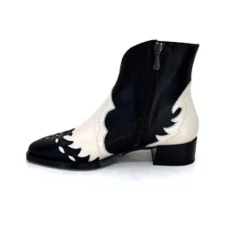 5904 Cuir Noir Et Blanc*Dansi Discount