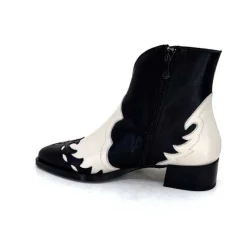 5904 Cuir Noir Et Blanc*Dansi Discount