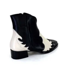 5904 Cuir Noir Et Blanc*Dansi Discount