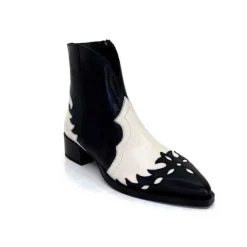 5904 Cuir Noir Et Blanc*Dansi Discount