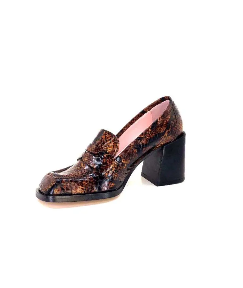 4963 Cuir Snack Marron*Dansi Outlet