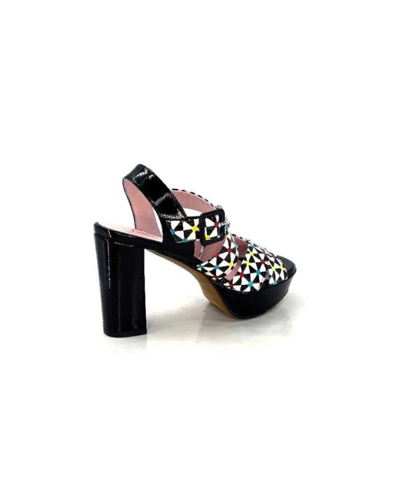 5580 Duma Cuir Noir Multi*Dansi Clearance