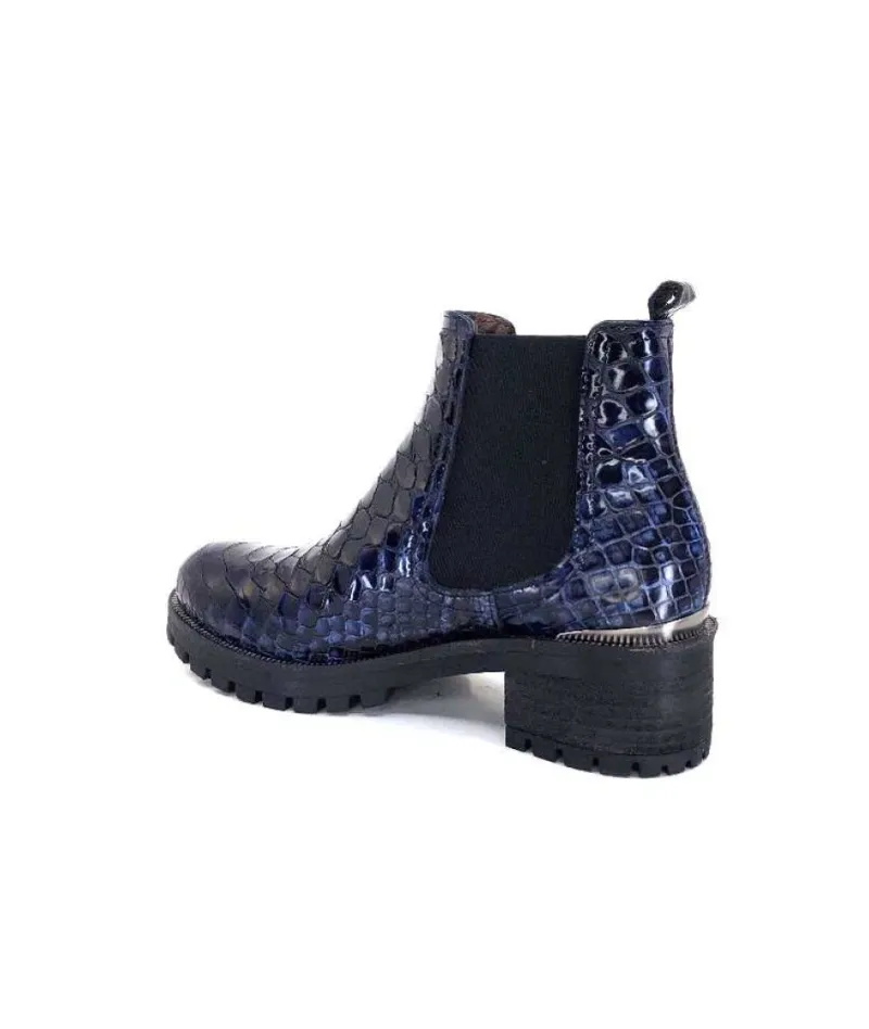 Dinka Cuir Vernis Coco Bleu*Minka Sale