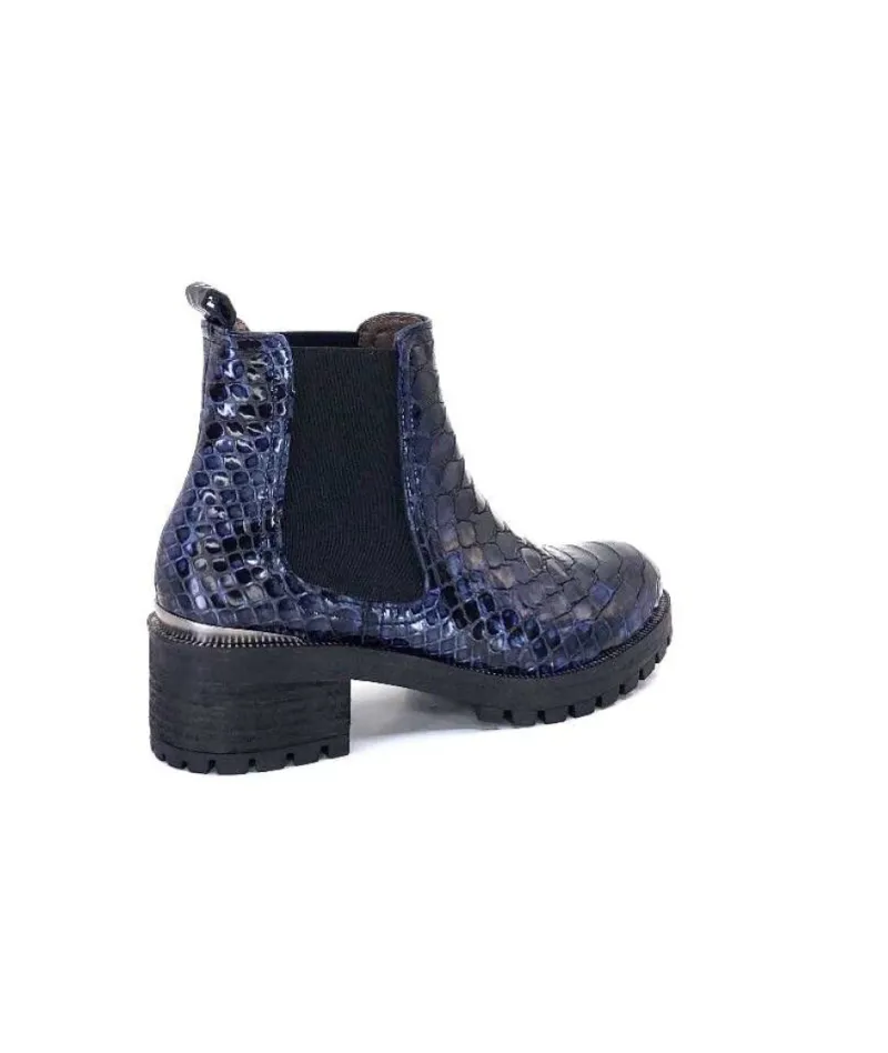 Dinka Cuir Vernis Coco Bleu*Minka Sale