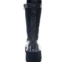 E2992-T Cuir Noir Textile Noir*Elena iachi Sale