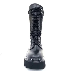 E2992-T Cuir Noir Textile Noir*Elena iachi Sale