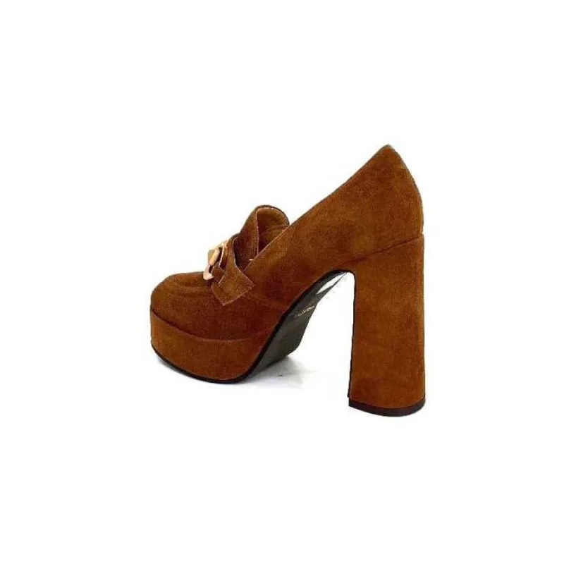 Escarpins 2194 Daim Marron*chantal Sale