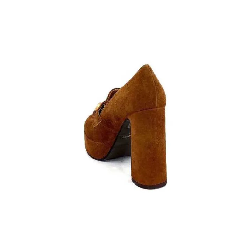 Escarpins 2194 Daim Marron*chantal Sale