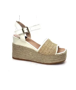 Edi Cuir Blanc & Raffia*Gaimo Best