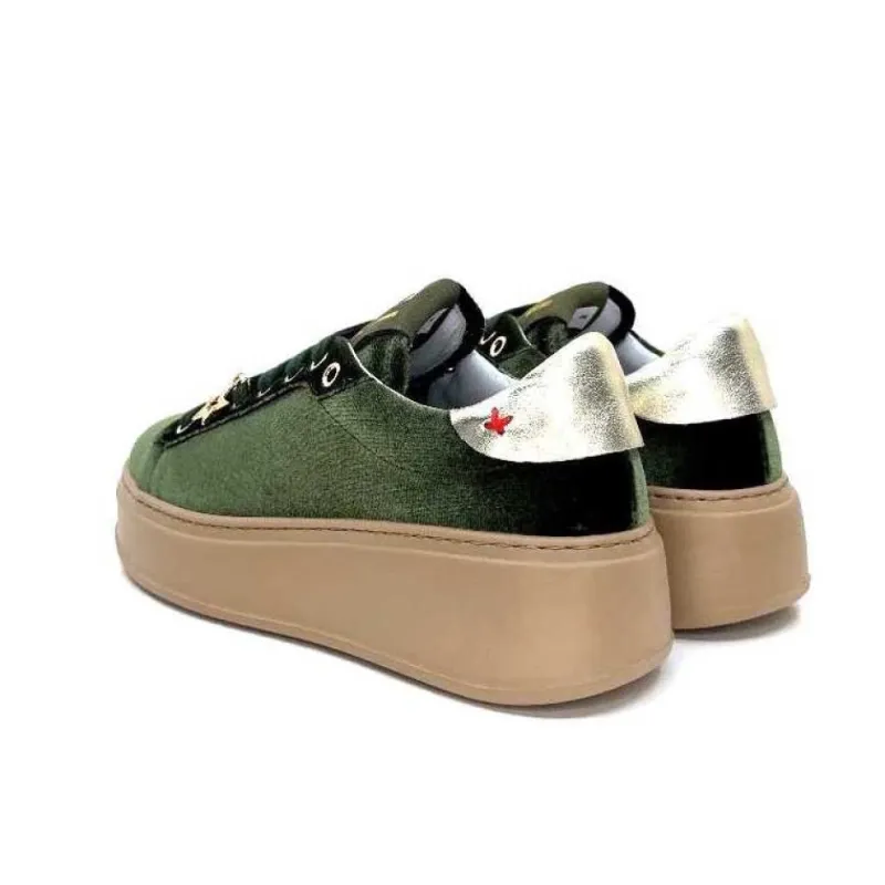 Pia 104A Velour Vert*GioPiu New