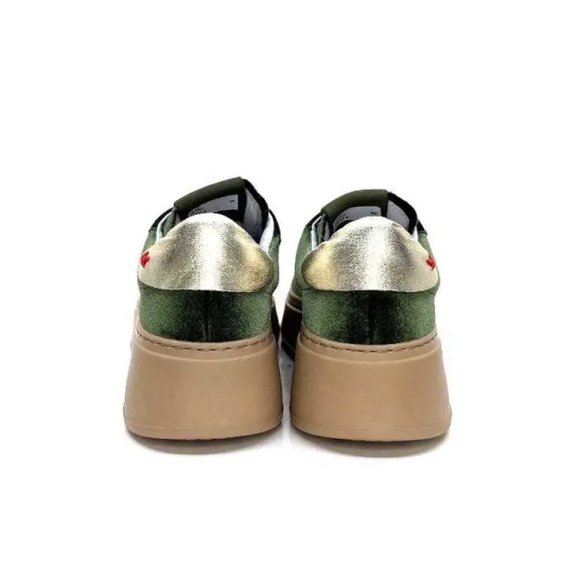 Pia 104A Velour Vert*GioPiu New