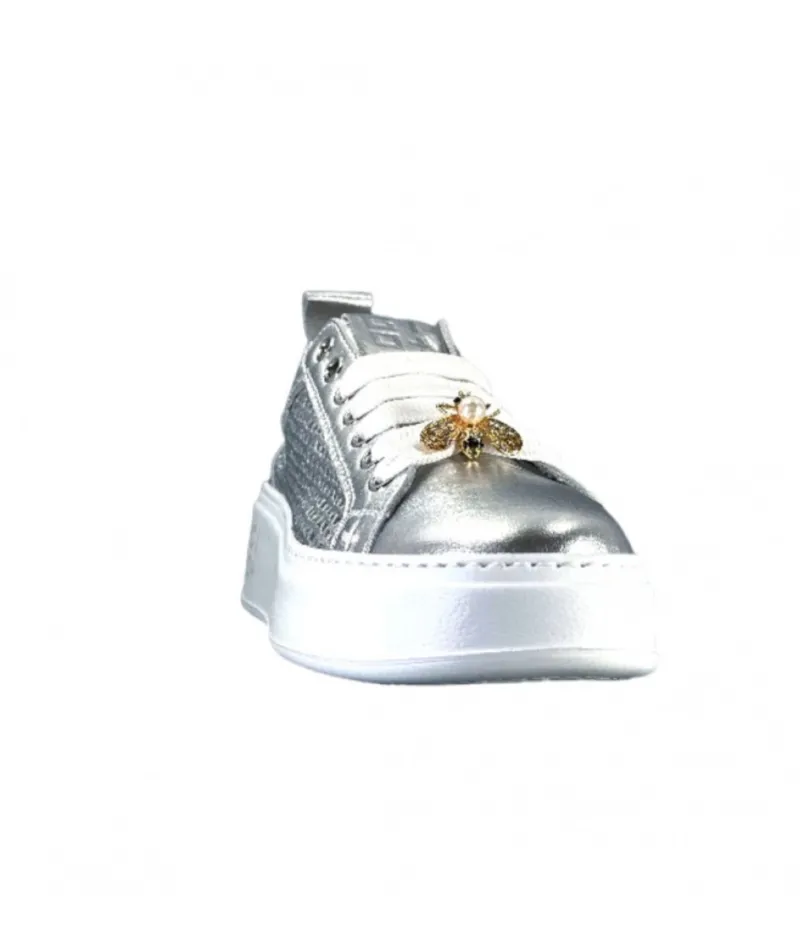 Pia 47B Cuir Argent*GioPiu Hot