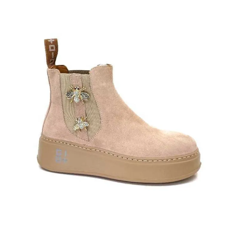 Piada 04B Daim Beige Sahara*GioPiu Outlet