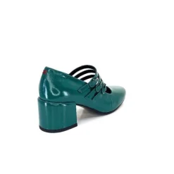 Bart 03 Cuir Vernis Vert Selva*Halmanera New