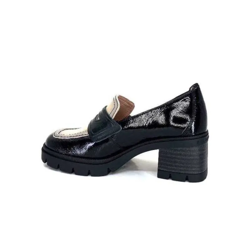 Chi 232965 Everest Cuir Vernis Noir Cuir Vert & Beige*Hispanitas Online